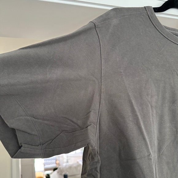 Abercrombie & Fitch Premium Essentials Heavyweight T-Shirt, Black Wash, Size L - Picture 7 of 15